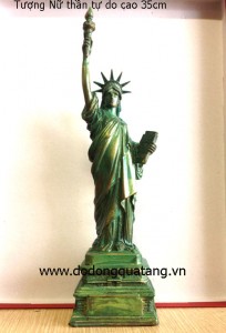 Tượng đồng Nữ Thần Tự Do 35cm – mẫu chuẩn nước Mỹ