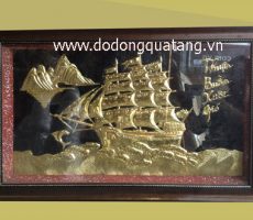 Thuận buồm xuôi gió – quà tặng doanh nghiệp – tranh đồng hà nội